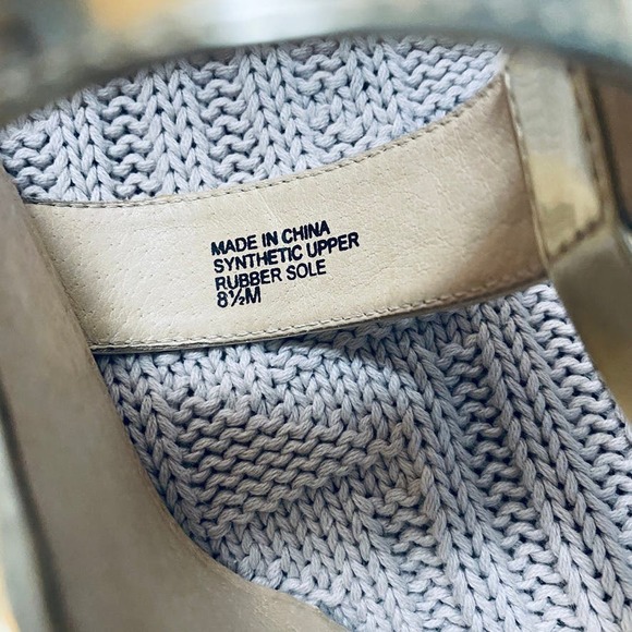 Michael Michael Kors platinum espadrille wedge sandals - Picture 8 of 10